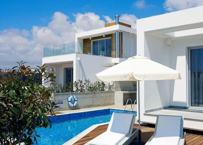 Villa Luxury Cyprus Aqua Private Pool Sea View *